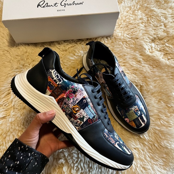 NWT Robert Graham G-force Sneakers - Picture 2 of 14